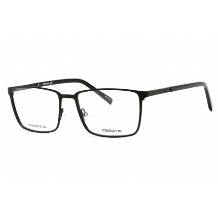 Liz Claiborne Men's Eyeglasses - Matte Black Metal Rectangular Frame | CB 265 0003 00 ,
