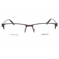 Liz Claiborne Men's Eyeglasses - Matte Grey Metal Rectangular Frame | CB 254 0FRE 00 ,