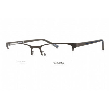 Liz Claiborne Men's Eyeglasses - Matte Grey Stainless Steel Frame | CB 268 0FRE 00 ,