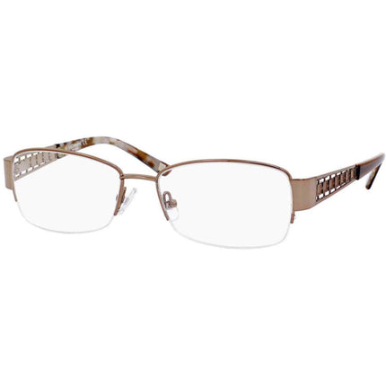 Liz Claiborne Women's Eyeglasses - Almond Rectangular Frame | LIZ CLAIBORNE L366 01M1 ,
