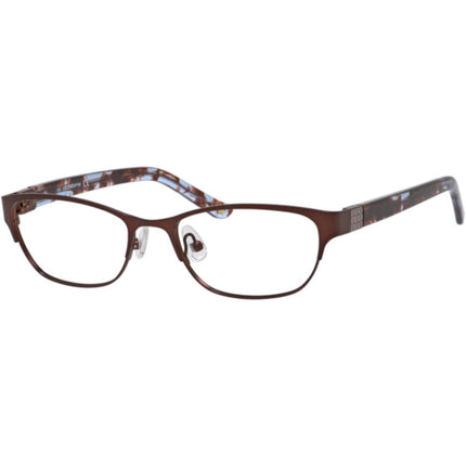 Liz Claiborne Women's Eyeglasses - Brown Rectangular Frame | LIZ CLAIBORNE L439 009Q ,