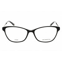 Liz Claiborne Women's Eyeglasses - Cat Eye Black Crystal Plastic Frame | L 664 07C5 00 ,
