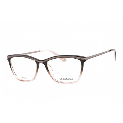Liz Claiborne Women's Eyeglasses - Cat Eye Grey/Pink Plastic Frame | L 638 0HAQ 00 ,
