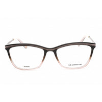 Liz Claiborne Women's Eyeglasses - Cat Eye Grey/Pink Plastic Frame | L 638 0HAQ 00 ,