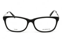 Liz Claiborne Women's Eyeglasses - Clear Demo Lens Black Rectangular | L 637 0807 00 ,