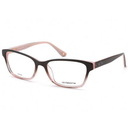 Liz Claiborne Women's Eyeglasses - Clear Demo Lens Grey Pink Frame | L 640 0HAQ 00 ,