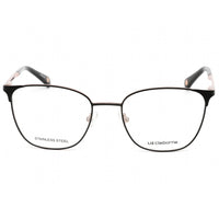 Liz Claiborne Women's Eyeglasses - Clear Demo Lens Matte Black Frame | L 656 0003 00 ,