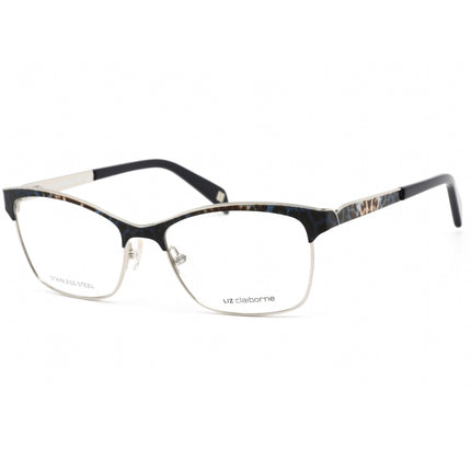 Liz Claiborne Women's Eyeglasses - Clear Lens Blue Pattern Frame | L 635 0S6F 00 ,