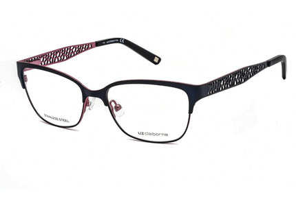 Liz Claiborne Women's Eyeglasses - Clear Lens Blue Pink Square Frame | L 643 0BR0 00 ,