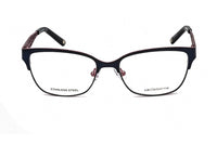 Liz Claiborne Women's Eyeglasses - Clear Lens Blue Pink Square Frame | L 643 0BR0 00 ,