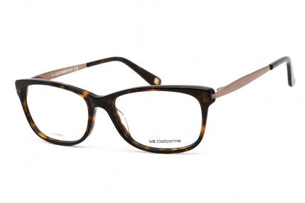 Liz Claiborne Women's Eyeglasses - Clear Lens Dark Havana Acetate | L 637 0086 00 ,