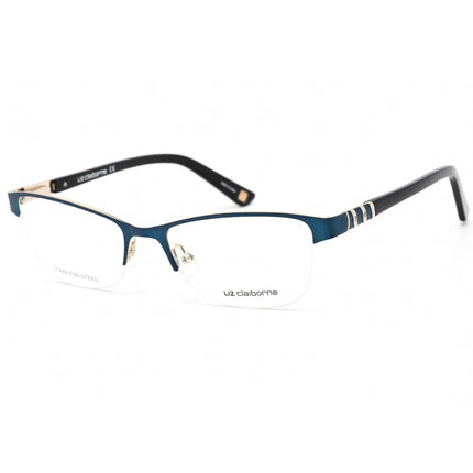 Liz Claiborne Women's Eyeglasses - Clear Lens Navy Rectangular Frame | L 615 0DA4 00 ,
