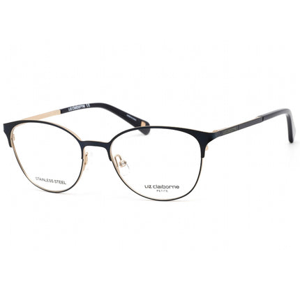 Liz Claiborne Women's Eyeglasses - Clear Lens Semi Matte Navy Frame | L 445 0E8W 00 ,