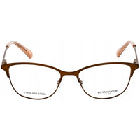 Liz Claiborne Women's Eyeglasses - Ople Burgundy Metal | LIZ CLAIBORNE L 449 0LHF ,