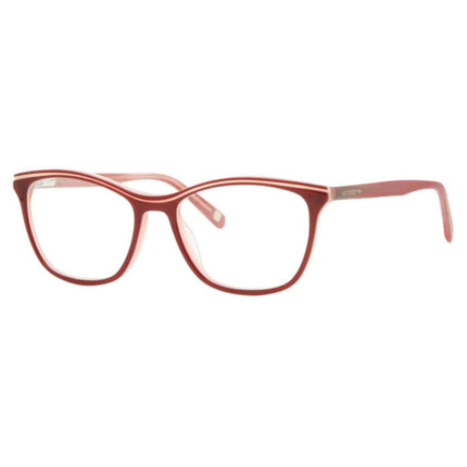 Liz Claiborne Women's Eyeglasses - Ople Burgundy Plastic | LIZ CLAIBORNE L 453 0LHF ,