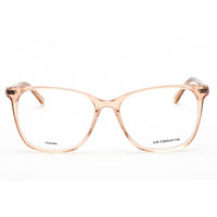 Liz Claiborne Women's Eyeglasses - Peach Crystal Plastic Rectangular | L 669 0E1Q 00 ,