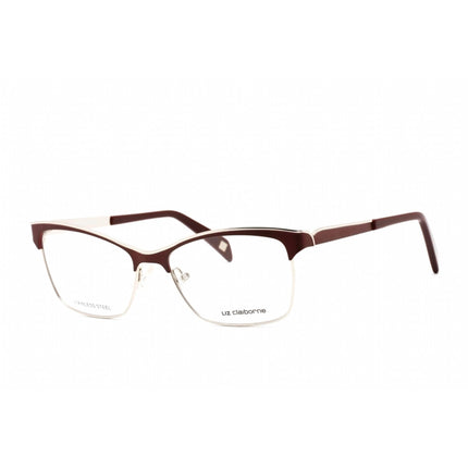 Liz Claiborne Women's Eyeglasses - Rectangular Matte Bursil Frame | L 635 0126 00 ,