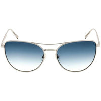 Longchamp Women's Sunglasses - Blue Gradient Lens Metal Butterfly Frame | LO134S 715 ,