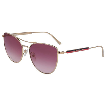 Longchamp Women's Sunglasses - Bordeaux Gradient Lens Full Rim Frame | LO134S 770 ,