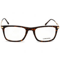 Longines Men's Eyeglasses - Clear Demo Lens Dark Havana Square Frame | LG5014-H 052 ,