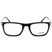 Longines Men's Eyeglasses - Clear Demo Lens Shiny Black Square Frame | LG5014-H 01A ,