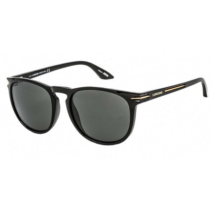 Longines Men's Sunglasses - Fixed Nose Pads Shiny Black Plastic Frame | LG0006-H 01A ,