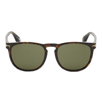 Longines Men's Sunglasses - Green Lens Fixed Nose Pads Plastic Frame | LG0006-H 52N ,