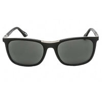 Longines Men's Sunglasses - Smoke Lens Rectangular Full Rim Frame | LG0002-H 01A ,