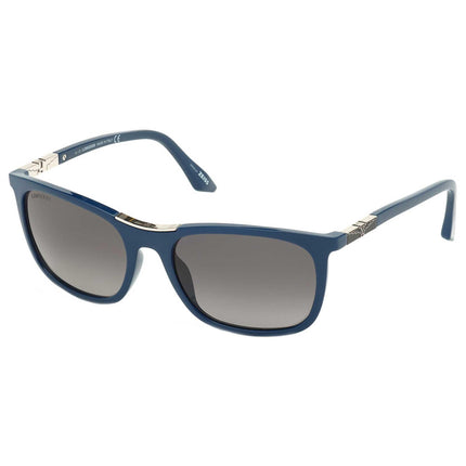 Longines Men's Sunglasses - Smoke Polarized Lens Rectangular Frame | LG0002-H 90D ,