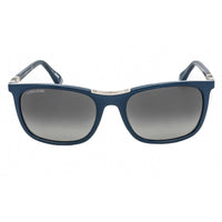 Longines Men's Sunglasses - Smoke Polarized Lens Rectangular Frame | LG0002-H 90D ,