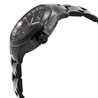 Longines Men's Watch - Conquest V.H.P. Black Dial Stainless Steel Bracelet | L37182566 ,