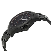 Longines Men's Watch - Conquest V.H.P. Date Display Black Steel Bracelet | L37262566 ,