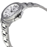 Longines Women's Watch - Conquest White Dial Stainless Steel Bracelet | L33764166 ,
