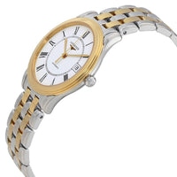 Longines Women's Watch - Flagship Automatic White Dial Two Tone Bracelet | L47743217 ,