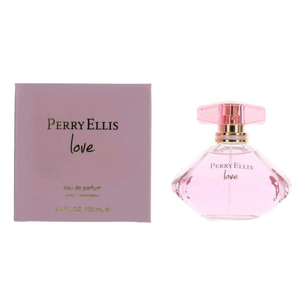 Love by Perry Ellis, 3.4 oz Eau De Parfum Spray for Women ,