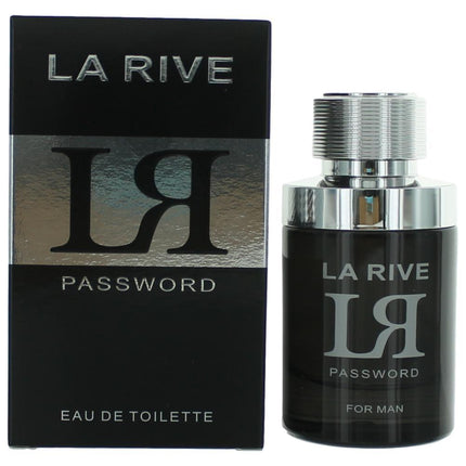 LR Password by La Rive, 2.5 oz Eau De Toilette Spray for Men ,