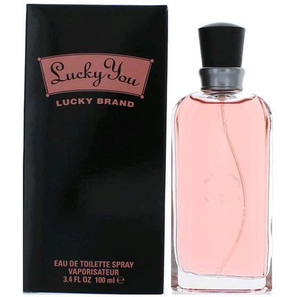 Lucky You by Lucky Brand, 3.4 oz Eau De Toilette Spray for Women ,