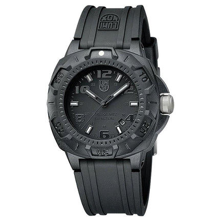 Luminox Men's SENTRY 0200 Land Black Dial Rubber Strap Watch | 0201.BO ,