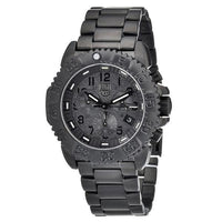 Luminox 3182.BO Men's Sea Steel Colormark Chronograph 3180 Black Dial Dive Watch ,
