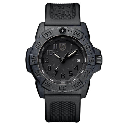 Luminox Navy Seal 3500 Men's Black Strap Swiss Watch | 3501.BO ,