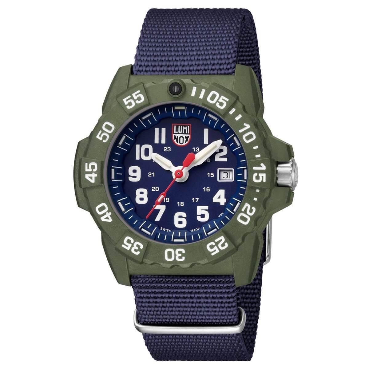 Luminox Navy Seal 3500 Men's Blue Band Dive Watch