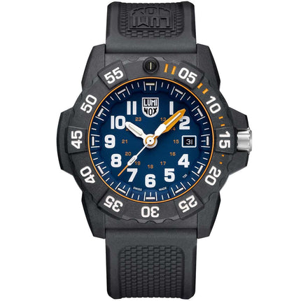 Luminox 3503.NSF Men's Watch - Navy Seal Foundation Blue Dial Strap ,