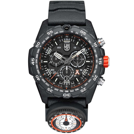 Luminox Men's Chronograph Watch Bear Grylls Quartz Black Rubber | XB.3741 ,