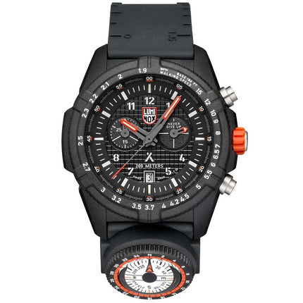 Luminox 3782.MI Men's Chronograph Watch Bear Grylls Quartz Black Strap ,