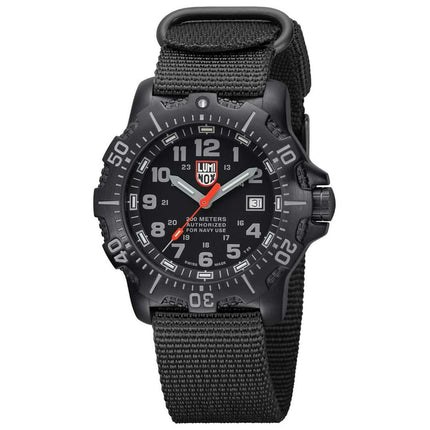 Luminox 4221.CW Men's Sea ANU 4200 Black Dial Black Nylon Strap Dive Watch ,
