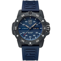 Luminox Men's Automatic Watch - Master Carbon Seal Blue Dial Rubber Strap Dive | 3863 ,