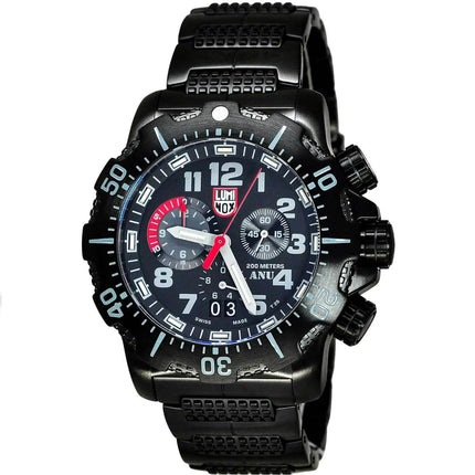 Luminox Men's Chronograph Watch - ANU 4240 Series Black Dial Bracelet | 4242 ,