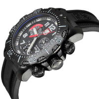 Luminox Men's Chronograph Watch - ANU Black Dial Black Rubber Strap Dive | 4241 ,