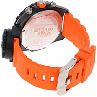 Luminox Men's Chronograph Watch - Bear Grylls Swiss Quartz Orange Rubber Strap | 3749 ,