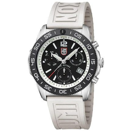 Luminox Men's Chronograph Watch - Pacific Diver Black Dial Rubber Strap | 3141 ,